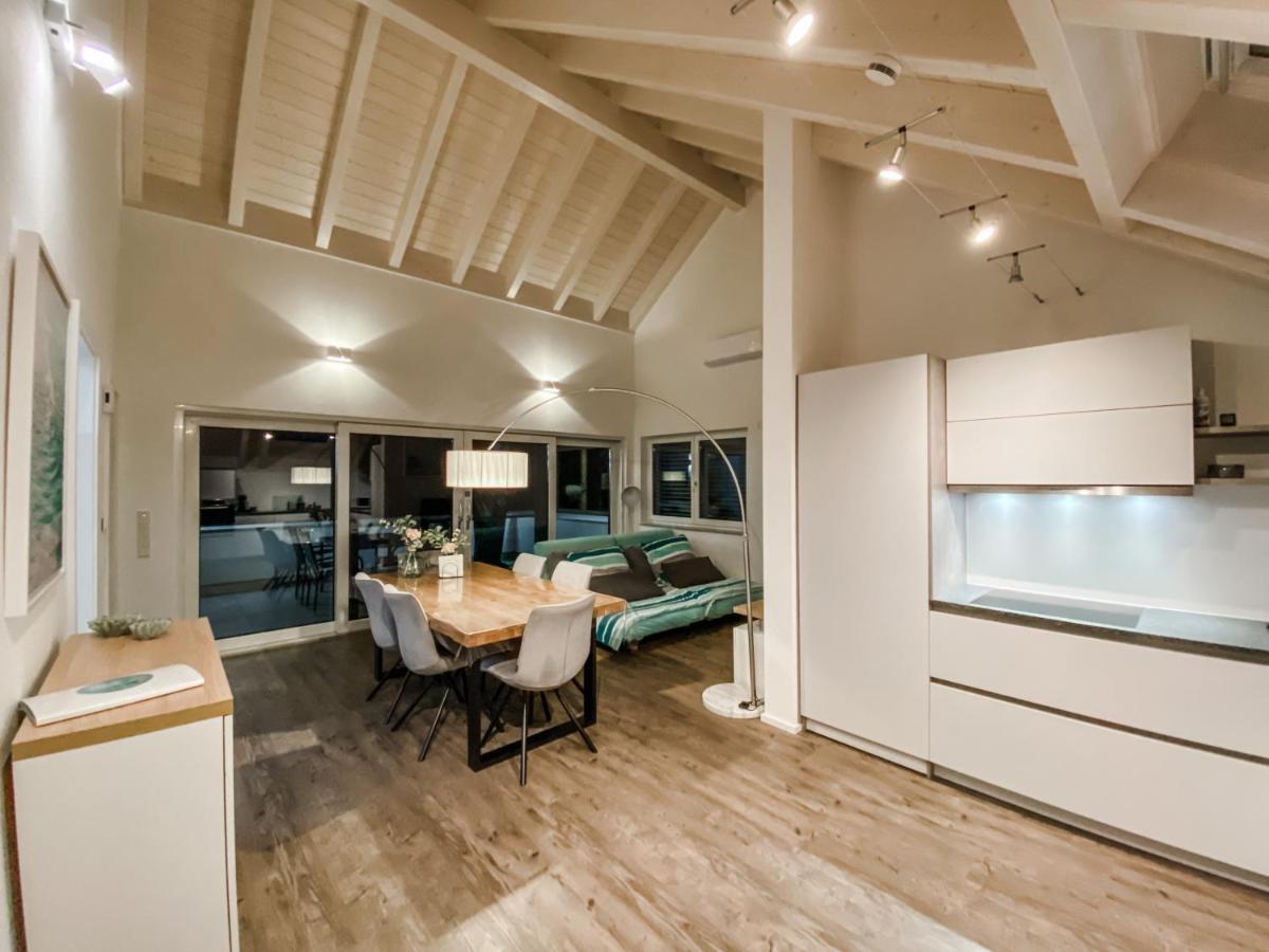 Wunderschoene Helle Wohnung Mit Grosser Dachterrasse Gottmadingen Esterno foto
