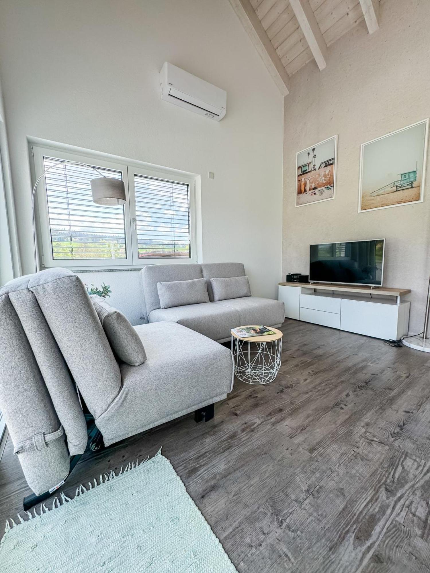 Wunderschoene Helle Wohnung Mit Grosser Dachterrasse Gottmadingen Esterno foto
