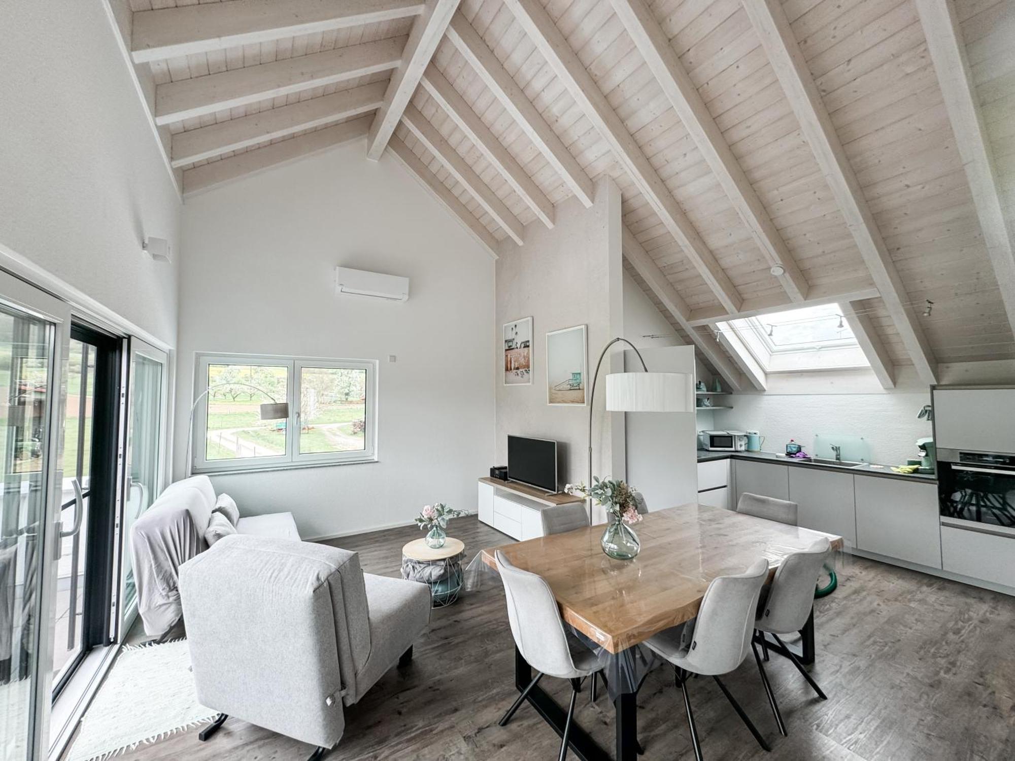Wunderschoene Helle Wohnung Mit Grosser Dachterrasse Gottmadingen Esterno foto